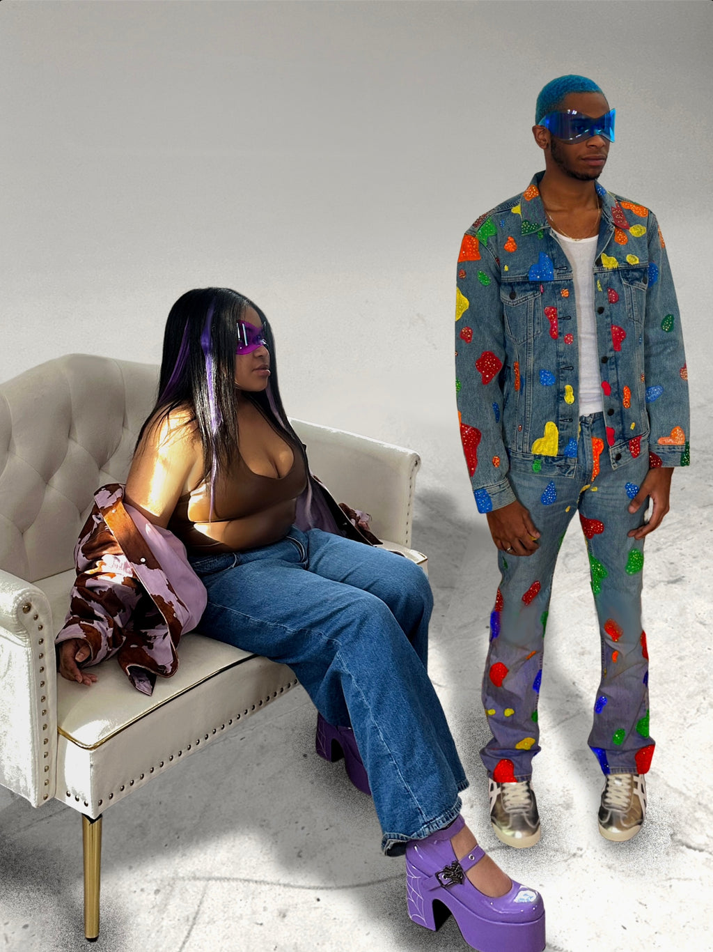 NUNU VISOR—STROBELIGHT