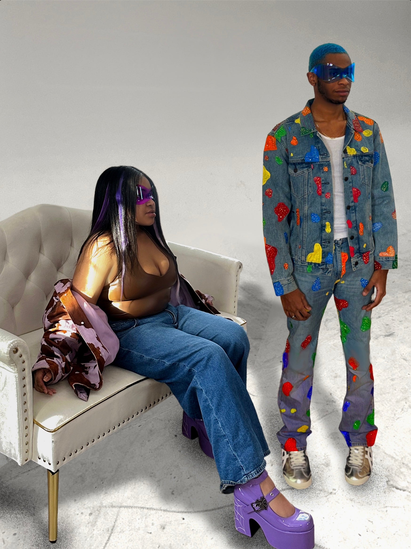 NUNU VISOR—STROBELIGHT