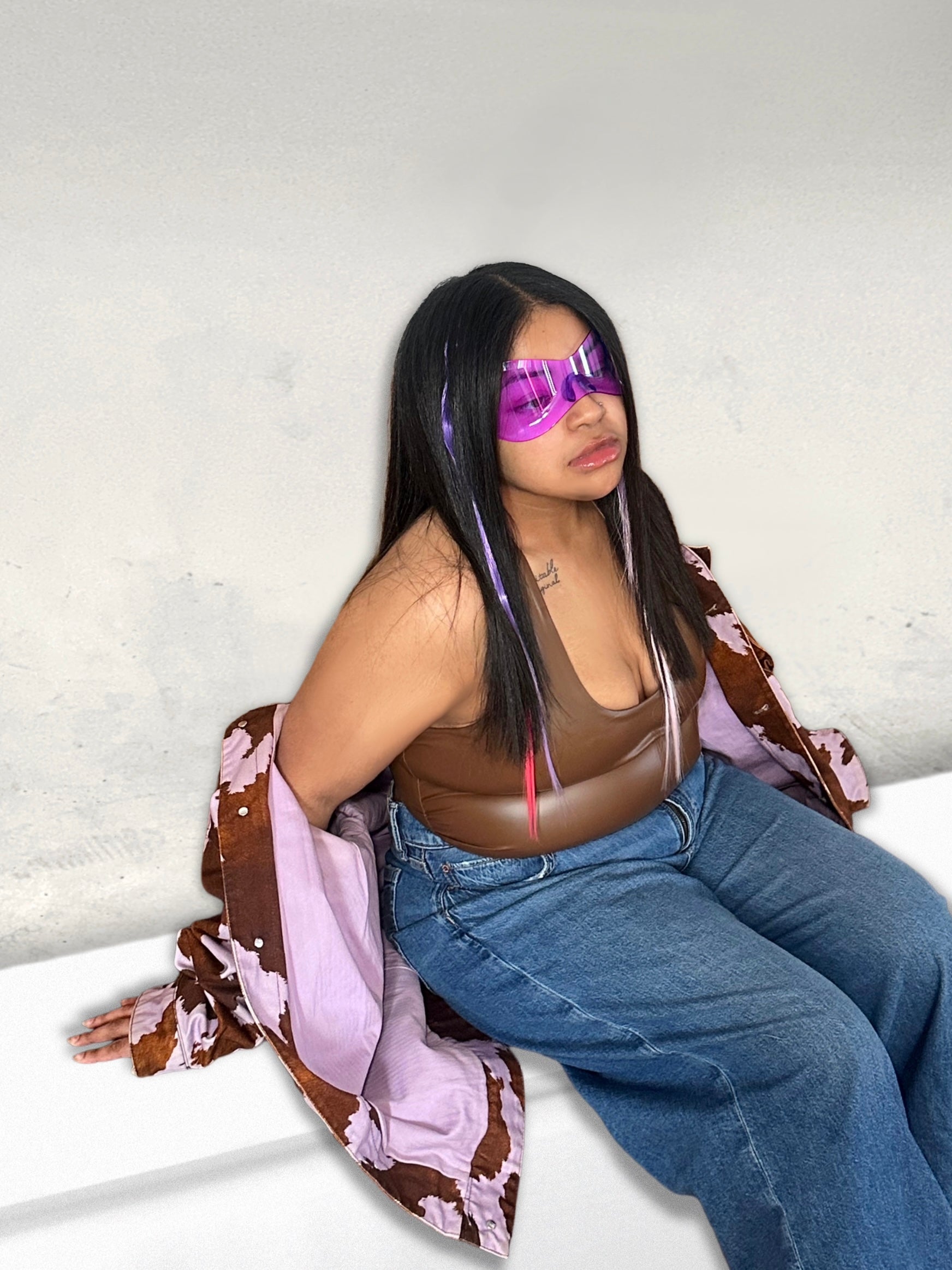 NUNU VISOR— PURPLE HAZE